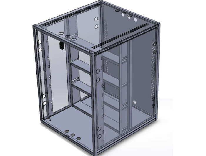 M5000-4G MECER RM 4 X Lit Bat Cab - Stackable