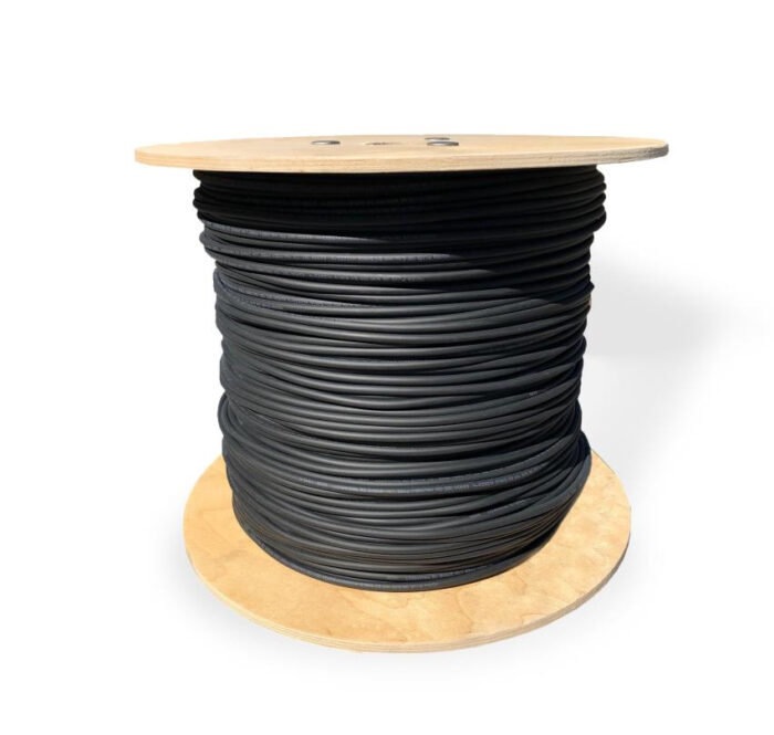 SOL-Cable 500M-4-B - 4mm Solar Cable BLACK 500M Drum