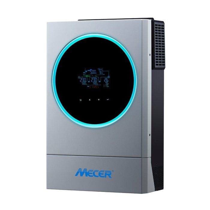 SOL-I-AX-5M4 MECER HYBRID 5600VA / 5600W Solar Inverter 6 000W MPPT | 220Vac 48V DC