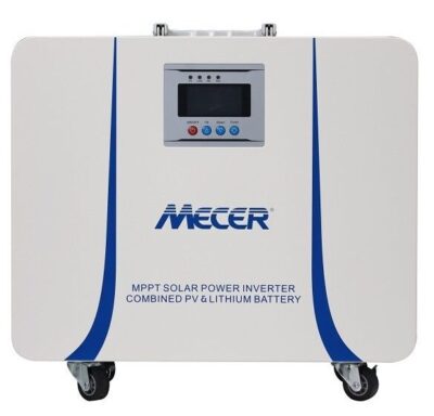 SOL-I-BB-M1L Mecer 1Kw 25.6V 50Ah Lithium Battery 820W MPPT